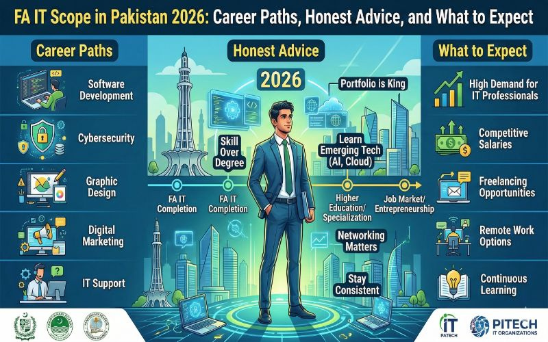 FA IT Scope in Pakistan 2026: Career Paths, Honest Advice, and What to Expect