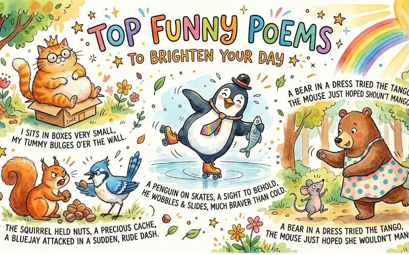 Top Funny Poems to Brighten Your Day