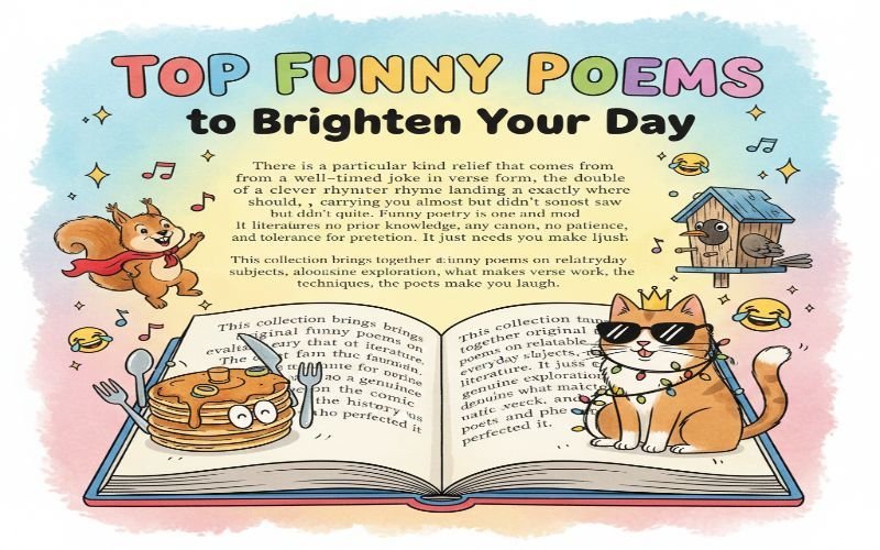 Top Funny Poems to Brighten Your Day