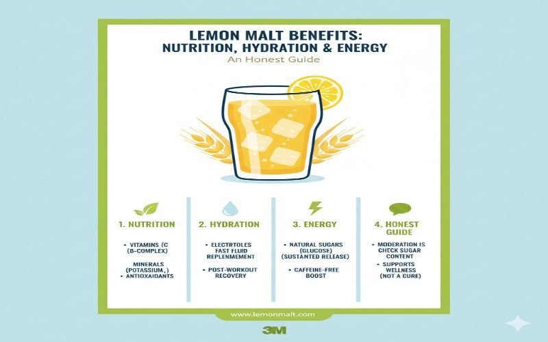 Lemon Malt Benefits: Nutrition-Hydration and Energy-An Honest Guide